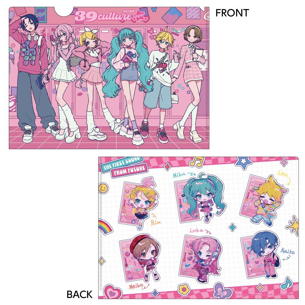 39Culture 2025 POP クリアファイル (39Culture 2025 POP Clear File)
