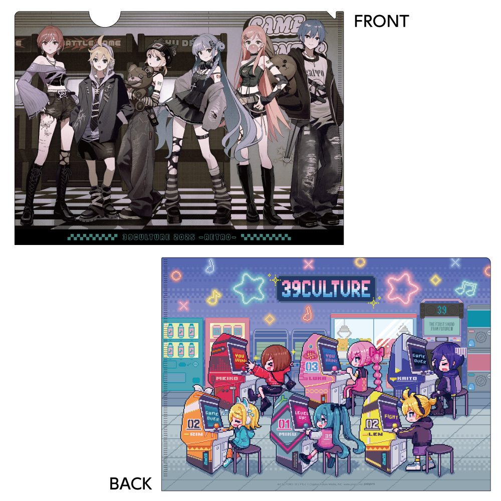 39Culture 2025 RETRO クリアファイル (39Culture 2025 RETRO Clear File)