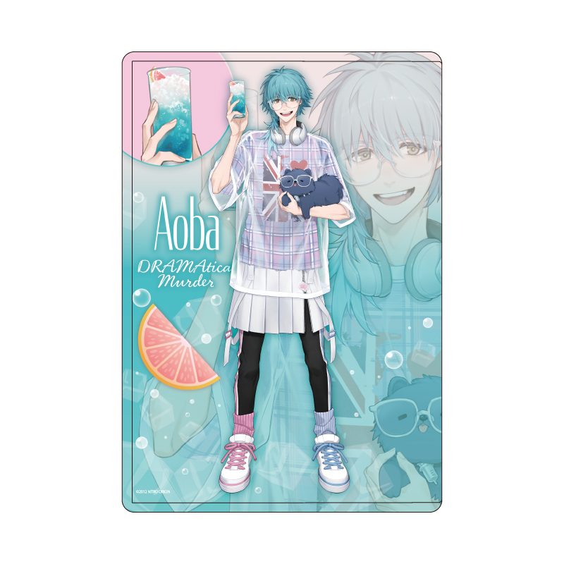 キャラクリアケース ニトロキラル 13 蒼葉(描き下ろしイラスト) (Chara Clear Case NITRO CHiRAL 13 "DRAMAtical Murder" Aoba (Original Illustration))