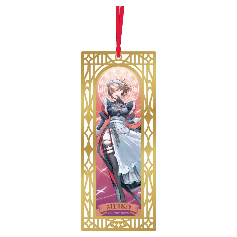 39Culture 2024 EXTRA WORLD メタリックブックマーカー MEIKO (39Culture 2024 EXTRA WORLD Metallic Book Marker MEIKO)