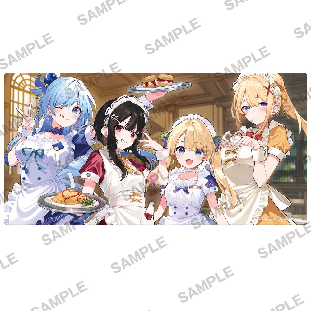 この素晴らしい世界に祝福を! 描き下ろしデスクマット メイドVer. ("Kono Subarashii Sekai ni Shukufuku wo!" Original Illustration Desk Mat Maid Ver.)