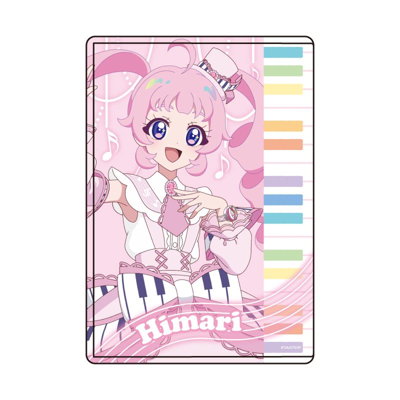 キャラクリアケース ひみつのアイプリ 04 青空ひまり 音楽の秋Ver.(描き下ろしイラスト) (Chara Clear Case "Himitsu no AiPri" 04 Aozora Himari Autumn of Music Ver. (Original Illustration))