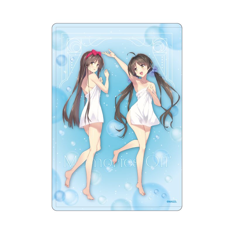 キャラクリアケース メモリーズオフシリーズ 10 白河ほたる&桧月彩花(描き下ろしイラスト) (Chara Clear Case "Memories Off" Series 10 Shirakawa Hotaru & Hizuki Ayaka (Original Illustration))
