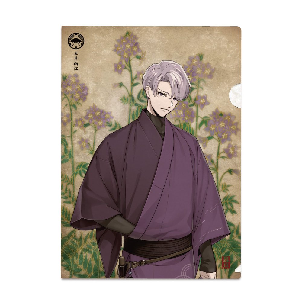 刀剣乱舞-ONLINE- 華こよみ絵巻 第六弾 和紙クリアファイル 五月雨江 ("Touken Ranbu -ONLINE-" Hanakoyomi Emaki Vol. 6 Japanese Paper Clear File Samidare Gou)