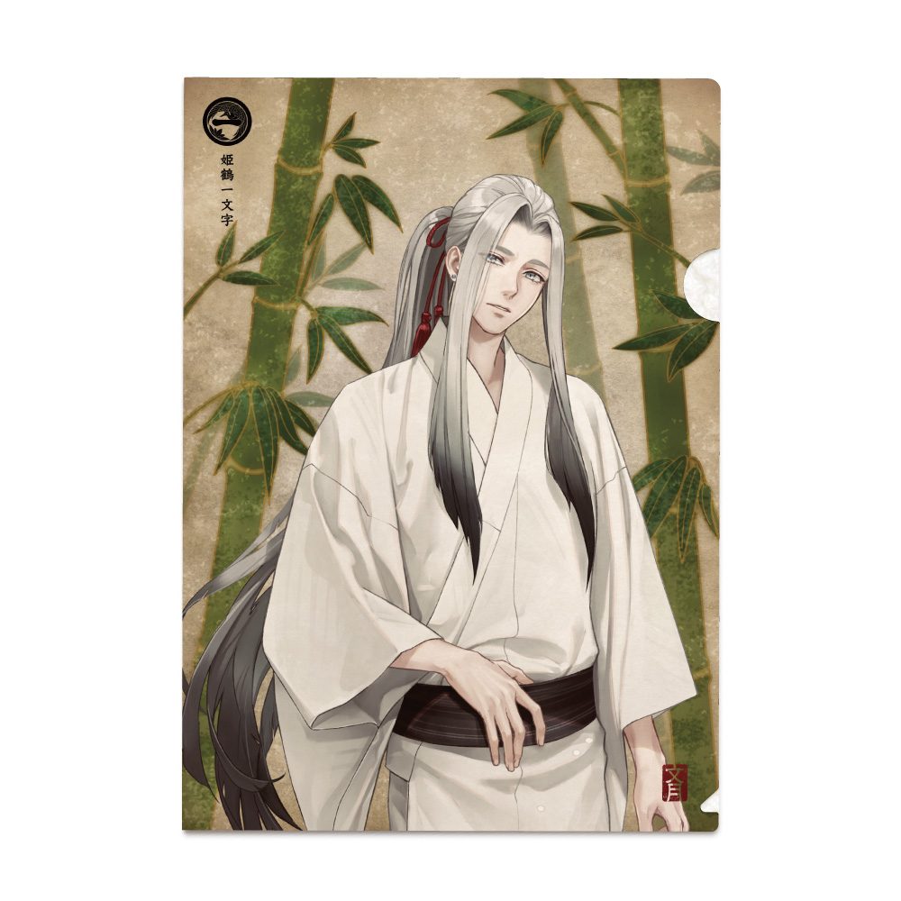 刀剣乱舞-ONLINE- 華こよみ絵巻 第六弾 和紙クリアファイル 姫鶴一文字 ("Touken Ranbu -ONLINE-" Hanakoyomi Emaki Vol. 6 Japanese Paper Clear File Himetsuru Ichimonji)