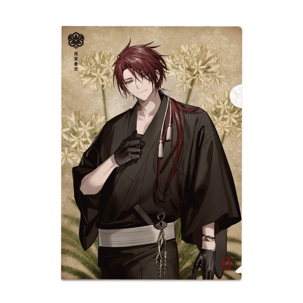 刀剣乱舞-ONLINE- 華こよみ絵巻 第六弾 和紙クリアファイル 後家兼光 ("Touken Ranbu -ONLINE-" Hanakoyomi Emaki Vol. 6 Japanese Paper Clear File Goke Kanemitsu)
