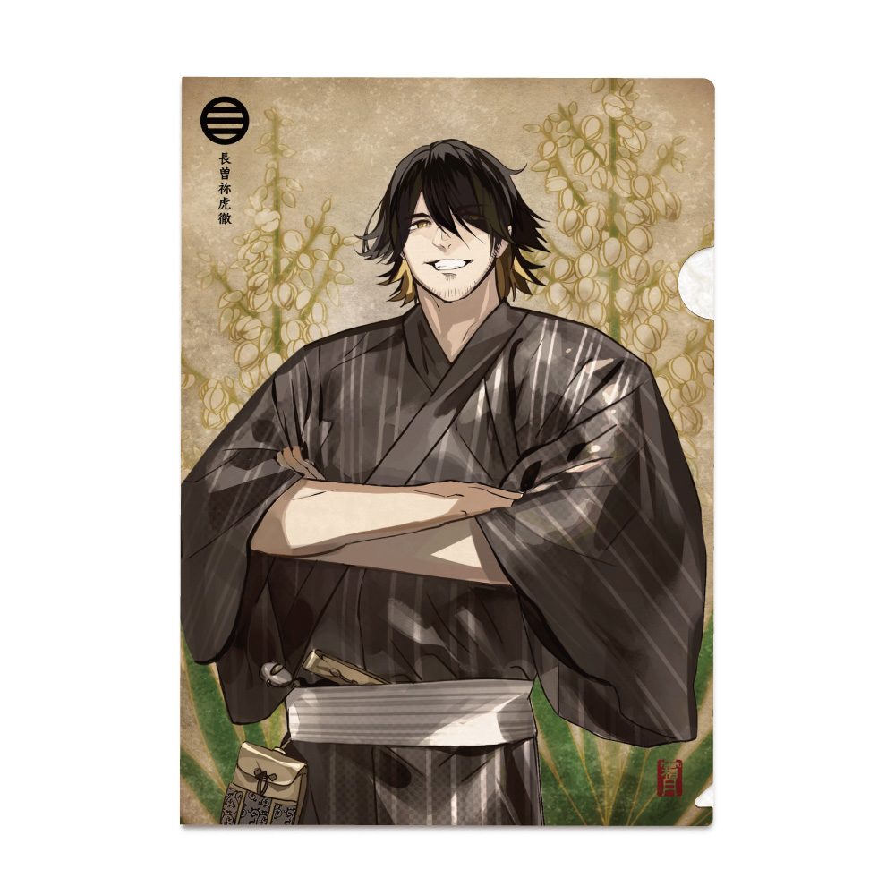 刀剣乱舞-ONLINE- 華こよみ絵巻 第六弾 和紙クリアファイル 長曽祢虎徹 ("Touken Ranbu -ONLINE-" Hanakoyomi Emaki Vol. 6 Japanese Paper Clear File Nagasone Kotetsu)