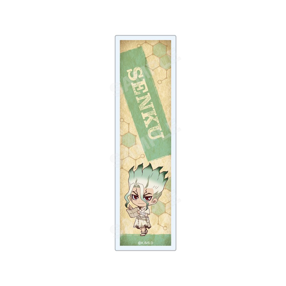 Dr.STONE ミニクリアブックマーカー 01 石神千空 ("Dr. Stone" Mini Clear Book Marker 01 Ishigami Senku)