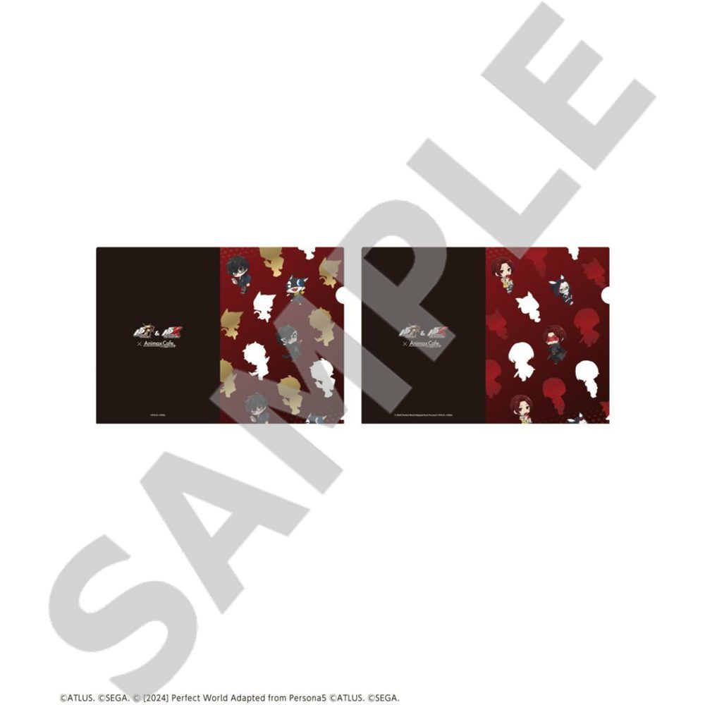 ペルソナ5 ザ・ロイヤル&ペルソナ5: The Phantom X A4クリアファイル(2枚入り) ("Persona 5 Royal" & "Persona 5: The Phantom X" A4 Clear File (2 Set))