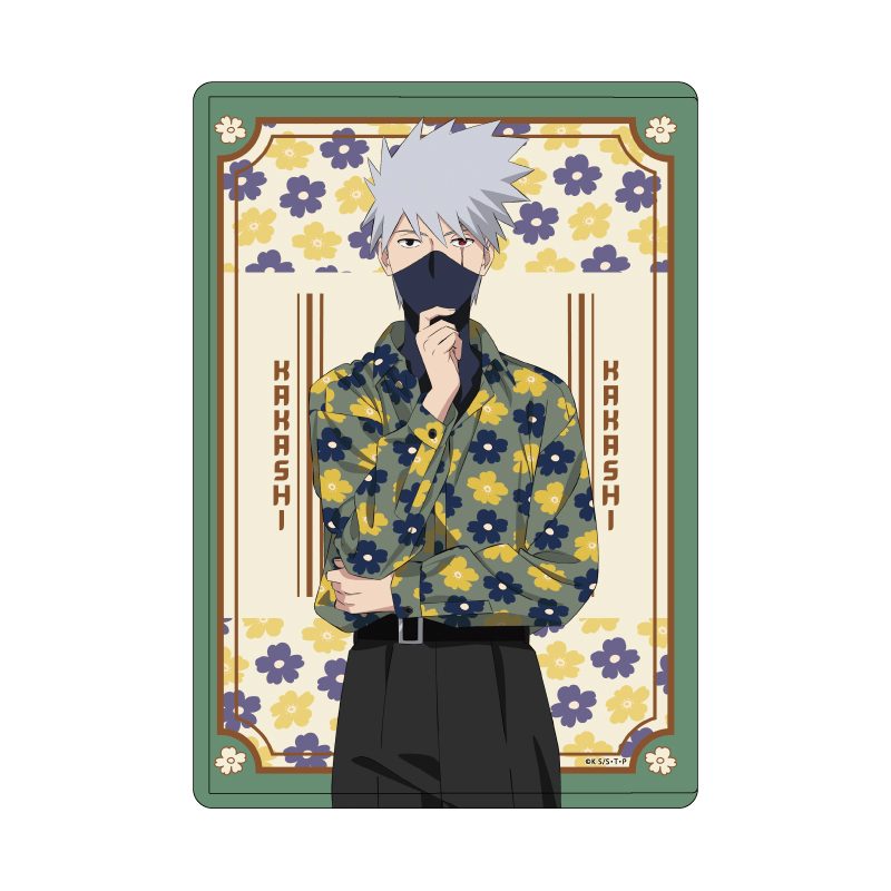キャラクリアケース NARUTO-ナルト- 疾風伝 41 はたけカカシ ニューレトロVer.(描き下ろしイラスト) (Chara Clear Case "NARUTO -Shippuden-" 41 Hatake Kakashi New Retro Ver. (Original Illustration))