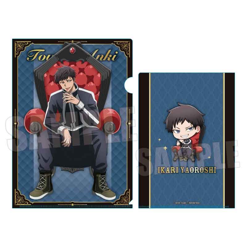 クリアファイル 桃源暗鬼 矢颪碇(玉座) (Clear File "Tougen Anki" Yaoroshi Ikari (Throne))