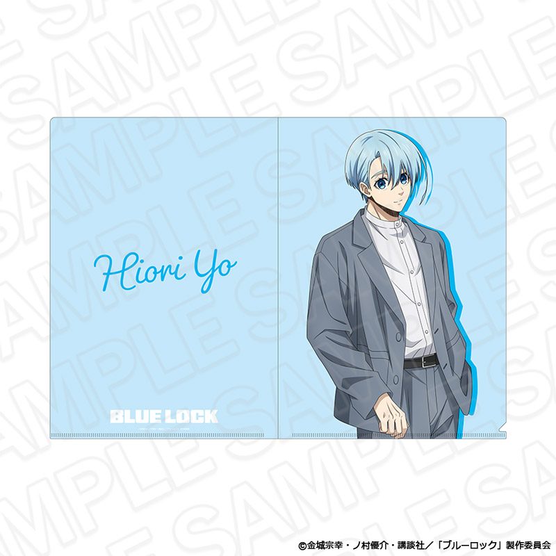 ブルーロック クリアファイル 氷織羊 casual Ver. ("Blue Lock" Clear File Hiori Yo Casual Ver.)