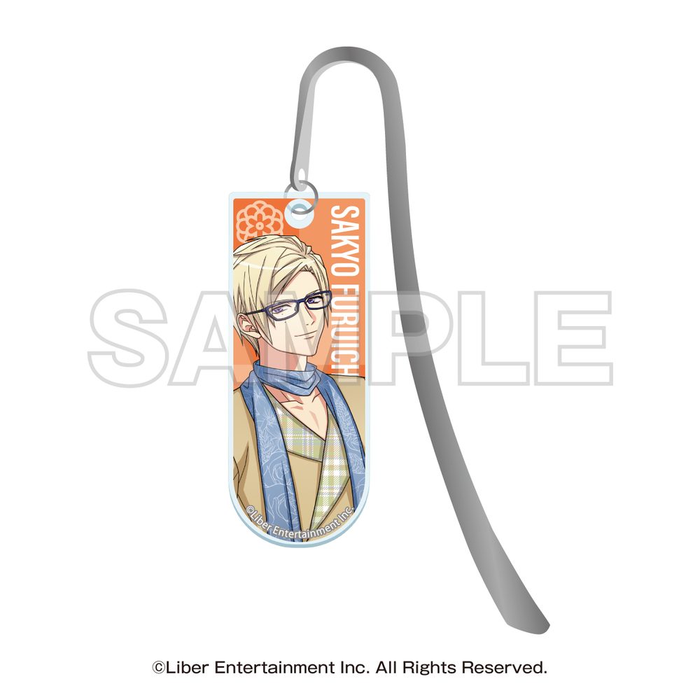 A3! 書店コラボキャンペーン チャーム付きブックマーク 古市左京 ("A3!" Bookstore Collaboration Campaign Bookmark with Charm Furuichi Sakyo)