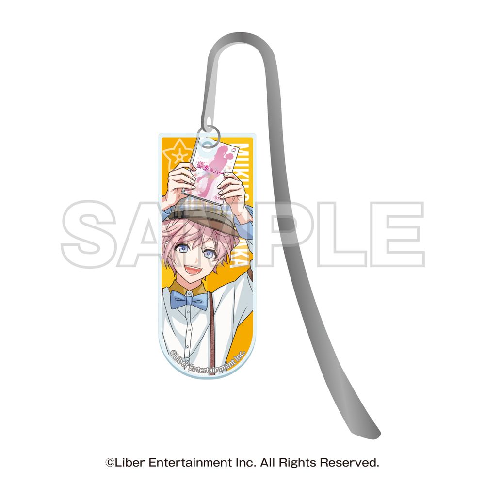 A3! 書店コラボキャンペーン チャーム付きブックマーク 向坂椋 ("A3!" Bookstore Collaboration Campaign Bookmark with Charm Sakisaka Muku)