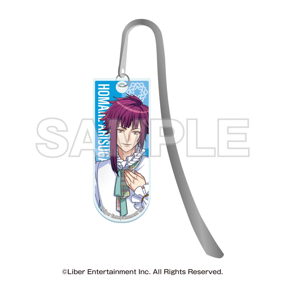 A3! 書店コラボキャンペーン チャーム付きブックマーク 有栖川誉 ("A3!" Bookstore Collaboration Campaign Bookmark with Charm Arisugawa Homare)