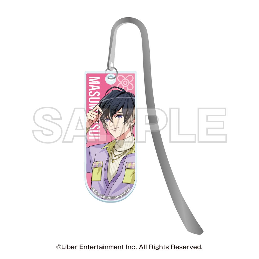 A3! 書店コラボキャンペーン チャーム付きブックマーク 碓氷真澄 ("A3!" Bookstore Collaboration Campaign Bookmark with Charm Usui Masumi)