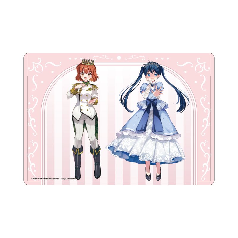 キャラクリアケース きんいろモザイクThank you!! 01 綾・陽子15周年Ver.(描き下ろしイラスト) (Chara Clear Case "Kin-iro Mosaic Thank You!!" 01 Aya & Yoko 15th Anniversary Ver. (Original Illustration))