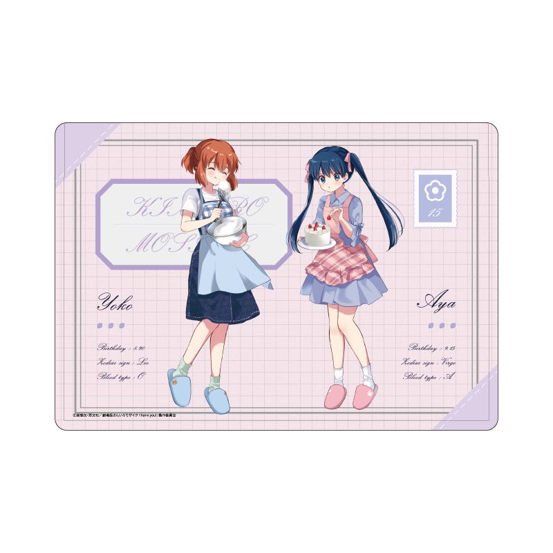 キャラクリアケース きんいろモザイクThank you!! 02 綾・陽子バースデーVer.(描き下ろしイラスト) (Chara Clear Case "Kin-iro Mosaic Thank You!!" 02 Aya & Yoko Birthday Ver. (Original Illustration))