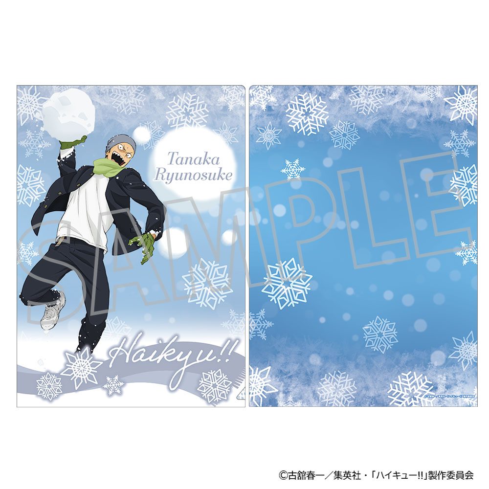ハイキュー!! クリアファイル 田中龍之介 ("Haikyu!!" Clear File Tanaka Ryunosuke)