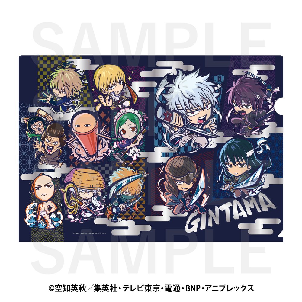 銀魂 イートゥーン第3弾 A4クリアファイル ("Gintama" E-TOON Vol. 3 A4 Clear File)