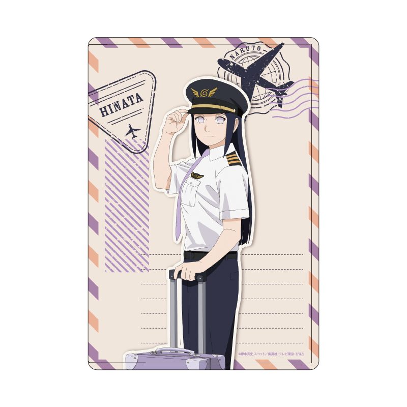 キャラクリアケース NARUTO-ナルト- 疾風伝 35 日向ヒナタ パイロットVer.(描き下ろしイラスト) (Chara Clear Case "NARUTO -Shippuden-" 35 Hyuga Hinata Pilot Ver. (Original Illustration))