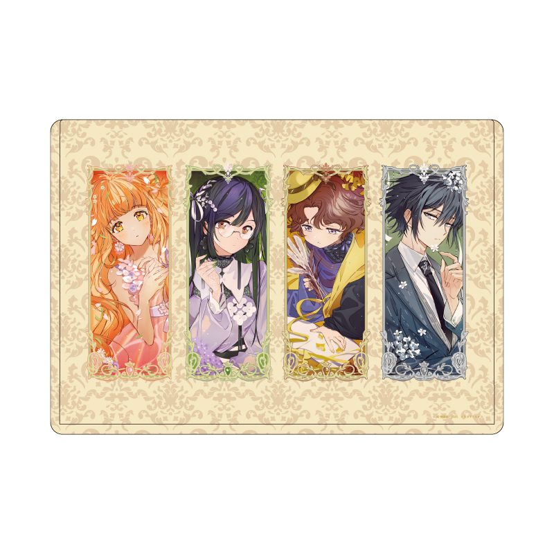 キャラクリアケース 春夏秋冬代行者 01 コマ割りデザインA(描き下ろしイラスト) (Chara Clear Case "Agents of the Four Seasons" 01 Panel Layout Design A (Original Illustration))