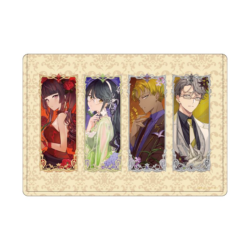 キャラクリアケース 春夏秋冬代行者 02 コマ割りデザインB(描き下ろしイラスト) (Chara Clear Case "Agents of the Four Seasons" 02 Panel Layout Design B (Original Illustration))