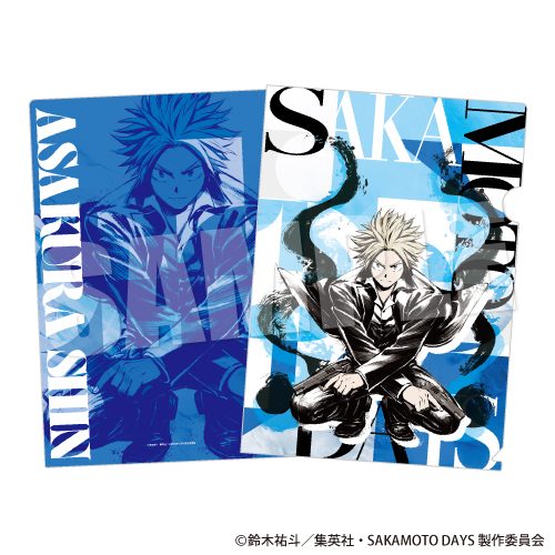SAKAMOTO DAYS A4クリアファイル ネオ・ペインティングVer. 朝倉シン ("Sakamoto Days" A4 Clear File Neo Painting Ver. Asakura Shin)