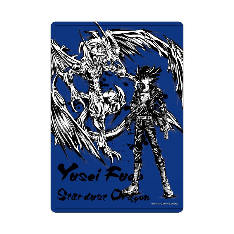 キャラクリアケース 遊☆戯☆王5D's 12 不動遊星&スターダスト・ドラゴン(墨絵イラスト) (Chara Clear Case "Yu-Gi-Oh! 5D's" 12 Fudo Yusei & Stardust Dragon (Sumie Illustration))