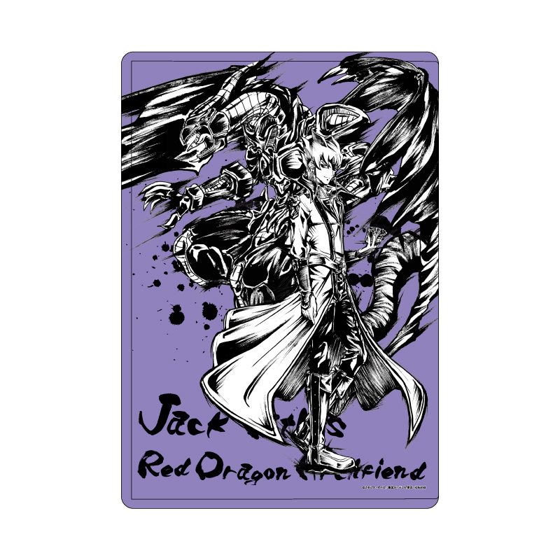 キャラクリアケース 遊☆戯☆王5D's 13 ジャック・アトラス&レッド・デーモンズ・ドラゴン(墨絵イラスト) (Chara Clear Case "Yu-Gi-Oh! 5D's" 13 Jack Atlas & Red Dragon Archfiend (Sumie Illustration))