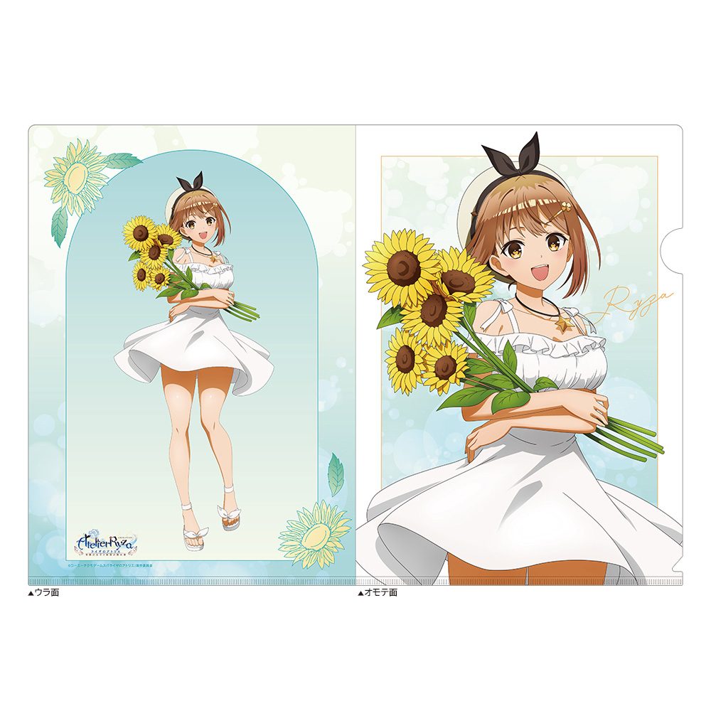ライザのアトリエ クリアファイル ライザ/白ワンピース ("Atelier Ryza" Clear File Ryza / White Dress)