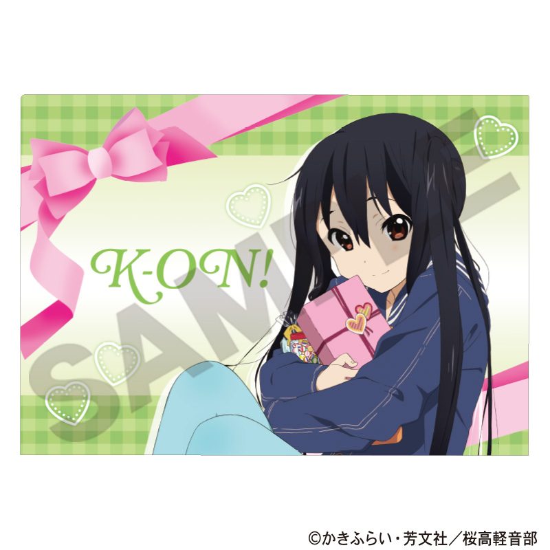 けいおん! シングルクリアファイル プレゼント ("K-On!" Single Clear File Present)