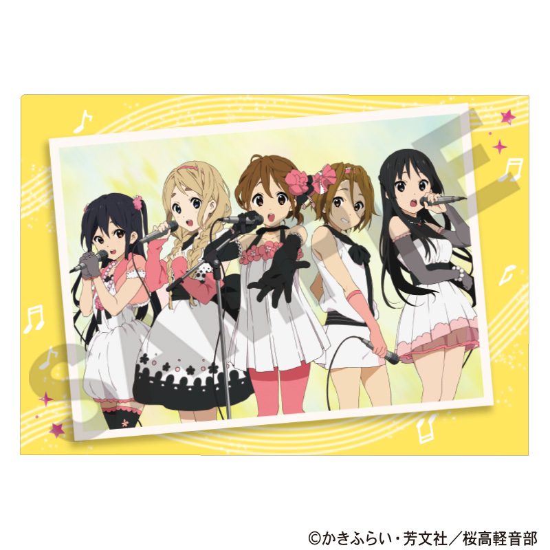 けいおん! シングルクリアファイル ライブ ("K-On!" Single Clear File Live)