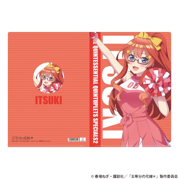 五等分の花嫁* クリアファイル 中野五月(2025年11月版) ("The Quintessential Quintuplets Specials 2" Clear File Nakano Itsuki (November, 2025 Edition))