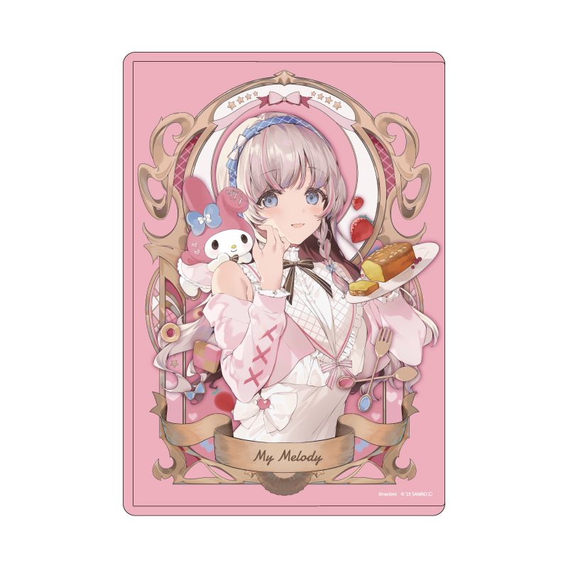 キャラクリアケース necomi×サンリオキャラクターズ 05 マイメロディ(コラボイラスト) (Chara Clear Case necomi x Sanrio Characters 05 My Melody (Collaboration Illustration))