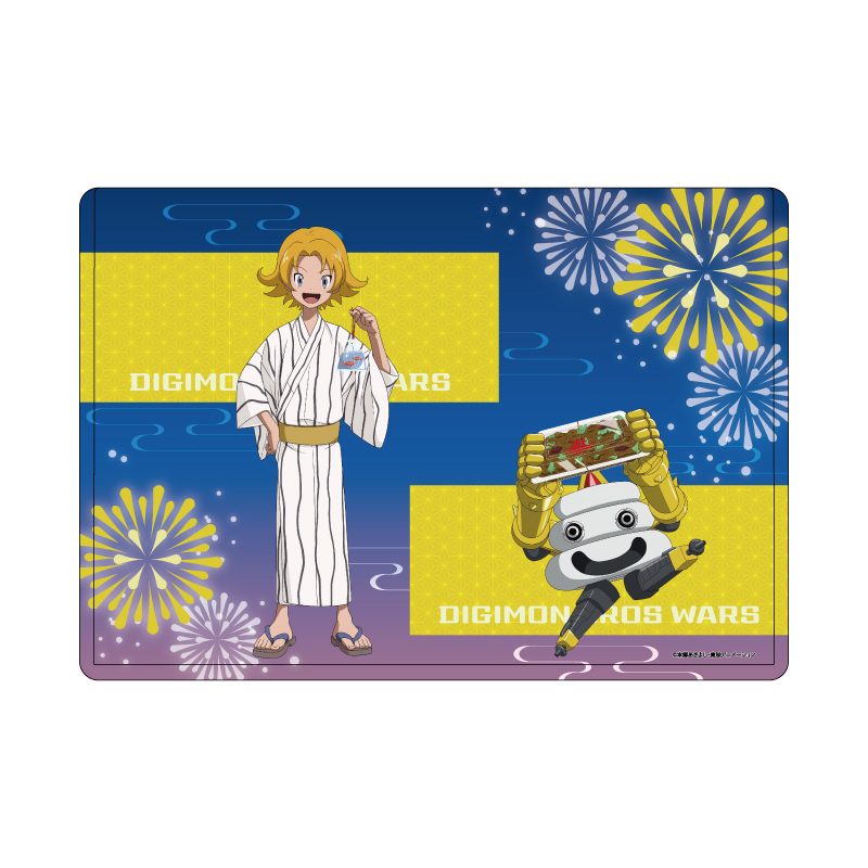 キャラクリアケース デジモンクロスウォーズ 03 天野ユウ&ダメモン(描き下ろしイラスト) (Chara Clear Case "Digimon Xros Wars" 03 Amano Yuu & Damemon (Original Illustration))