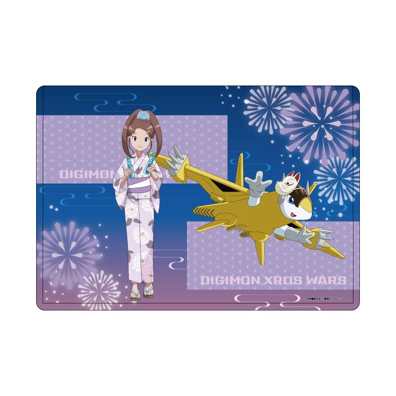 キャラクリアケース デジモンクロスウォーズ 06 天野ネネ&スパロウモン(描き下ろしイラスト) (Chara Clear Case "Digimon Xros Wars" 06 Amano Nene & Sparrowmon (Original Illustration))