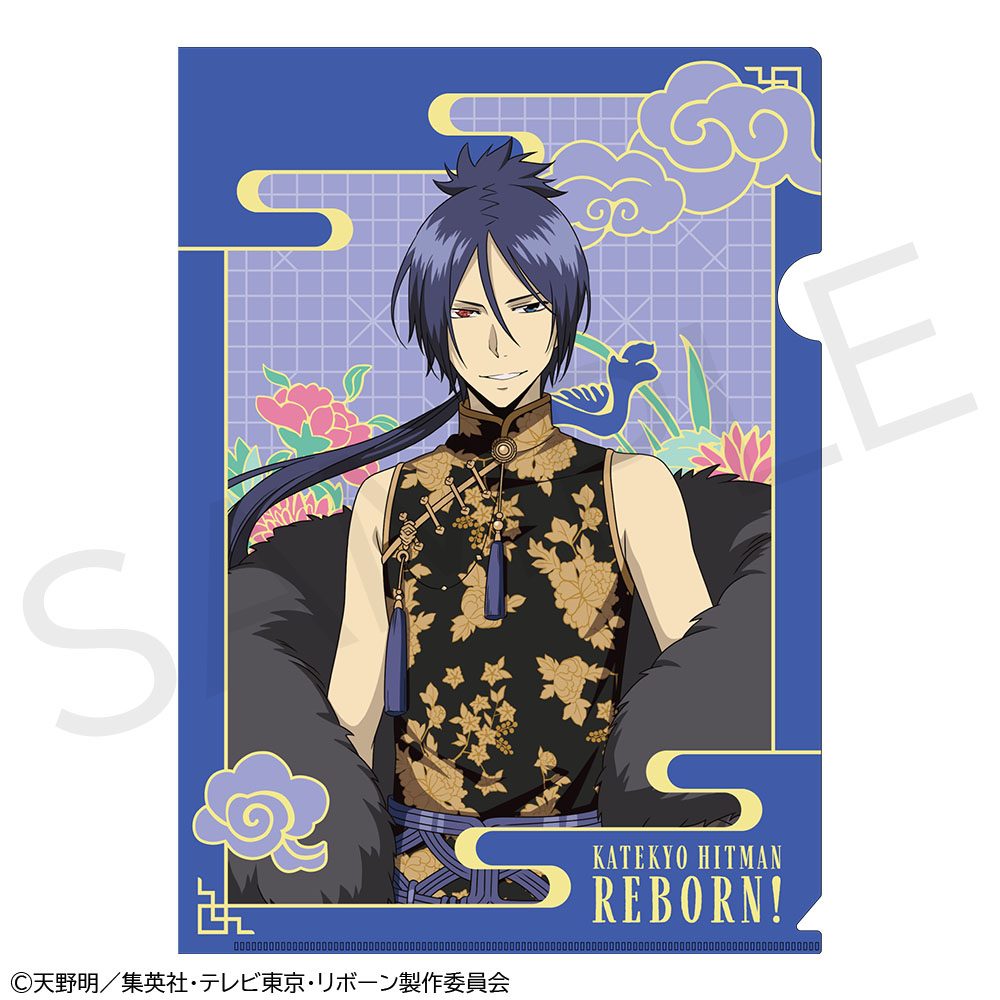 家庭教師ヒットマンREBORN! A4クリアファイル 六道骸(10年後) ("Reborn!" A4 Clear File Rokudo Mukuro (10 Years Later))