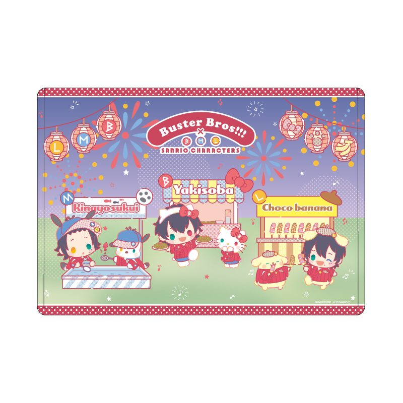 キャラクリアケース ヒプノシスマイク SANRIO NAKAYOKU EDIT 01 Buster Bros!!! (Chara Clear Case "Hypnosismic -Division Rap Battle-" Sanrio Nakayoku Edit 01 Buster Bros!!!)