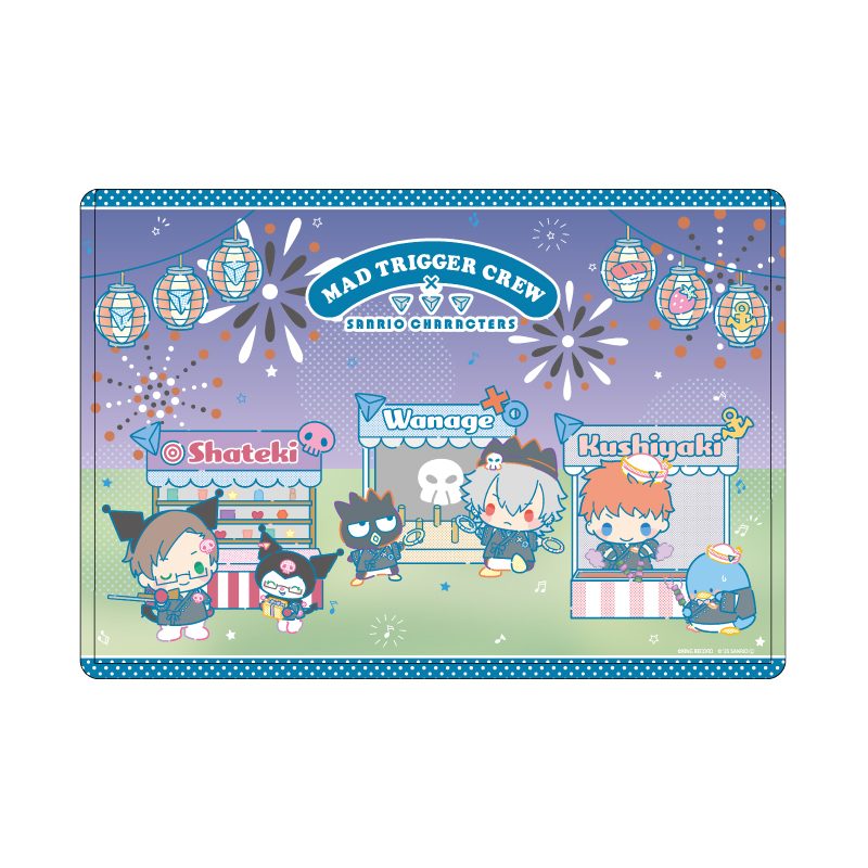 キャラクリアケース ヒプノシスマイク SANRIO NAKAYOKU EDIT 02 MAD TRIGGER CREW (Chara Clear Case "Hypnosismic -Division Rap Battle-" Sanrio Nakayoku Edit 02 MAD TRIGGER CREW)