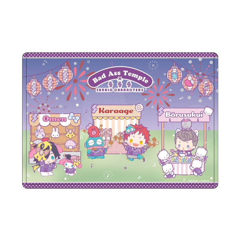 キャラクリアケース ヒプノシスマイク SANRIO NAKAYOKU EDIT 06 Bad Ass Temple (Chara Clear Case "Hypnosismic -Division Rap Battle-" Sanrio Nakayoku Edit 06 Bad Ass Temple)