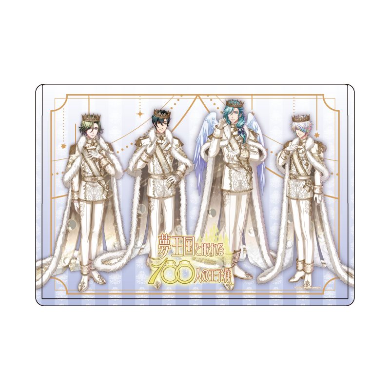 キャラクリアケース 夢王国と眠れる100人の王子様 10 集合デザインB(公式イラスト) (Chara Clear Case "100 Sleeping Princes and the Kingdom of Dreams" 10 Group Design B (Official Illustration))