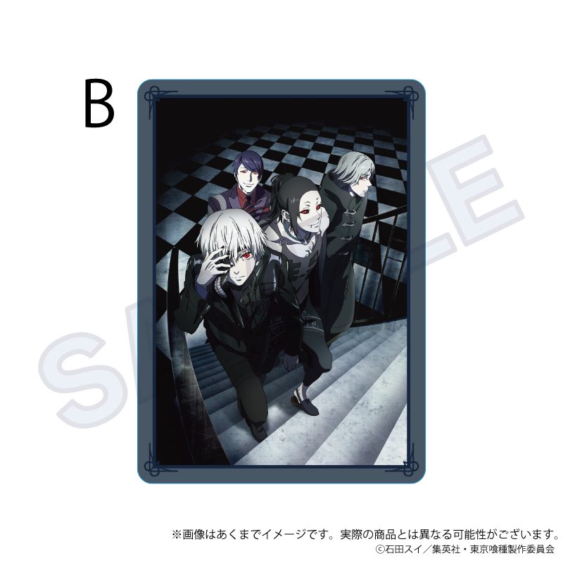 東京喰種トーキョーグール クリアケース B ("Tokyo Ghoul" Clear Case B)