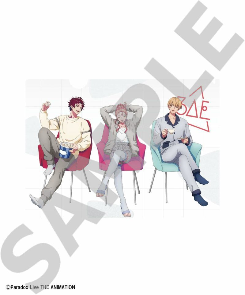 Paradox Live THE ANIMATION A4クリアファイル chill out time BAE ("Paradox Live THE ANIMATION" A4 Clear File chill out time BAE)