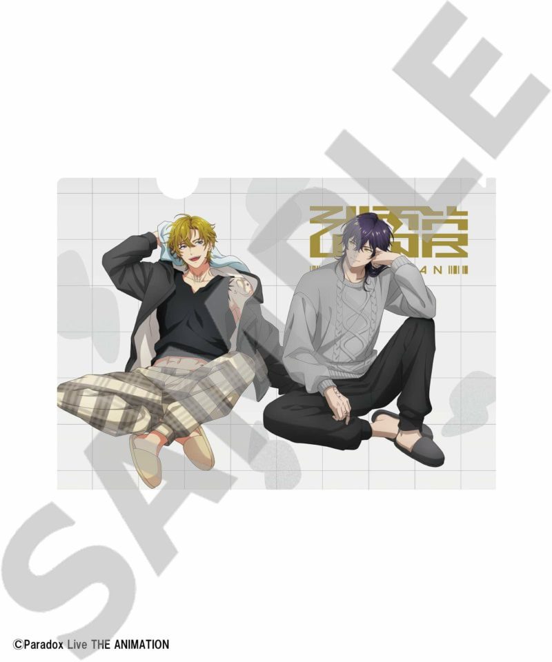 Paradox Live THE ANIMATION A4クリアファイル chill out time 武雷管 ("Paradox Live THE ANIMATION" A4 Clear File chill out time Buraikan)
