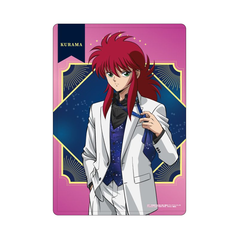 キャラクリアケース 幽☆遊☆白書 49 蔵馬 星空スーツVer.(描き下ろしイラスト) (Chara Clear Case "YuYu Hakusho" 49 Kurama Starry Sky Suit Ver. (Original Illustration))