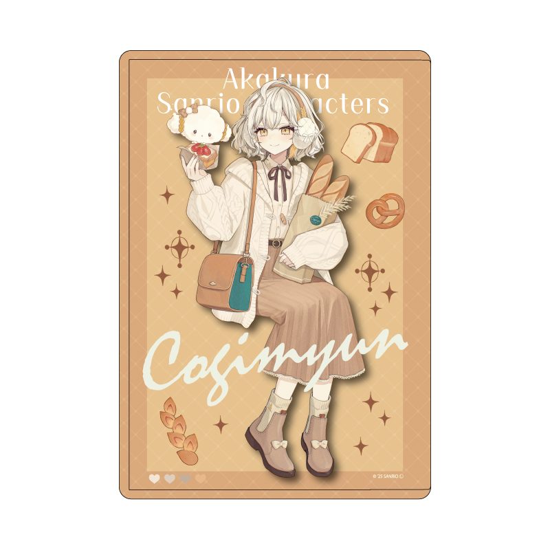 キャラクリアケース 赤倉×サンリオキャラクターズ 29 こぎみゅん(コラボイラスト) (Chara Clear Case Akakura x Sanrio Characters 29 Cogimyun (Collaboration Illustration))