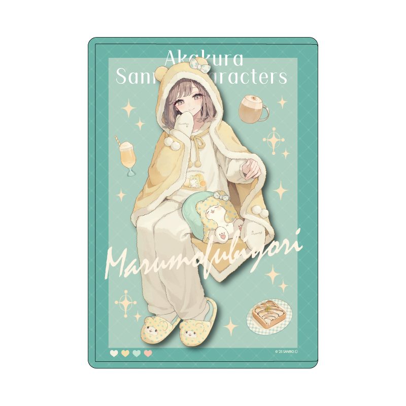 キャラクリアケース 赤倉×サンリオキャラクターズ 32 まるもふびより(コラボイラスト) (Chara Clear Case Akakura x Sanrio Characters 32 Marumofubiyori (Collaboration Illustration))