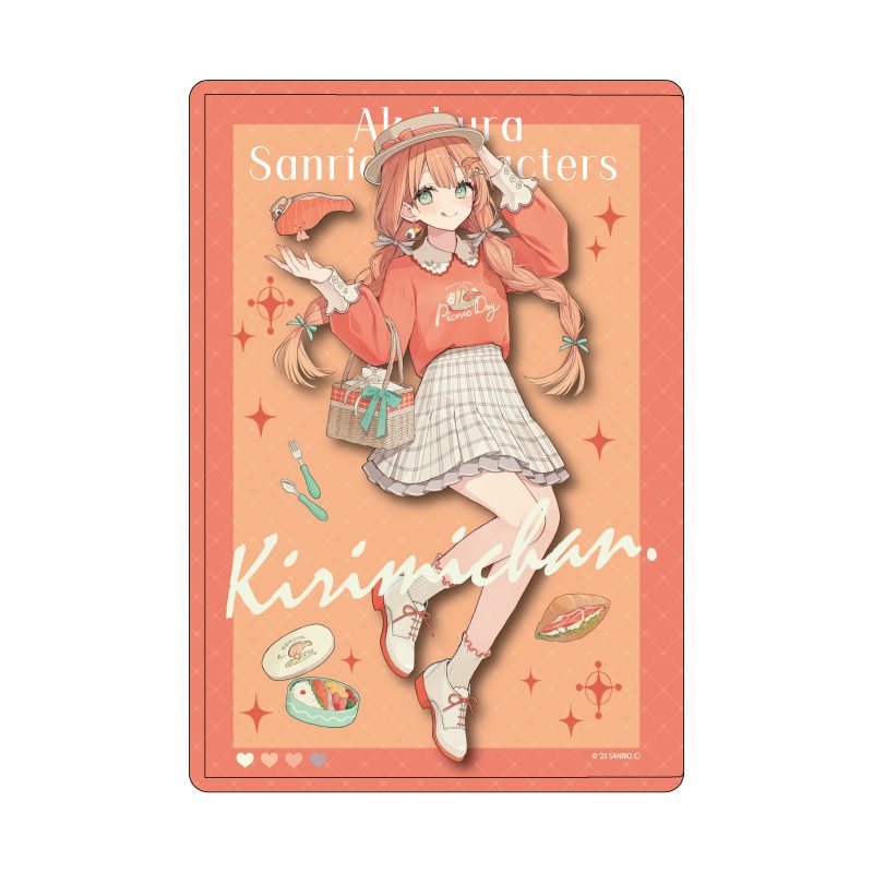 キャラクリアケース 赤倉×サンリオキャラクターズ 33 KIRIMIちゃん.(コラボイラスト) (Chara Clear Case Akakura x Sanrio Characters 33 KIRIMIchan. (Collaboration Illustration))