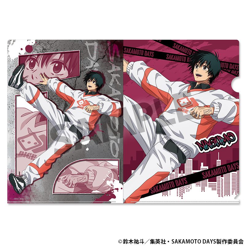 SAKAMOTO DAYS 描き下ろしクリアファイル 南雲 パルクールVer. ("Sakamoto Days" Original Illustration Clear File Nagumo Parkour Ver.)